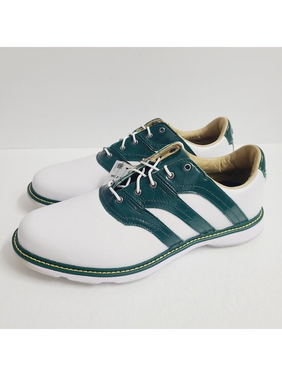 NEW Adidas MC Z-Traxion Spikeless Golf Shoes JH6127 Size 11 White Green #1 main image 7
